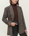 Reformation Clothing XS "Winston" Plaid Blazer