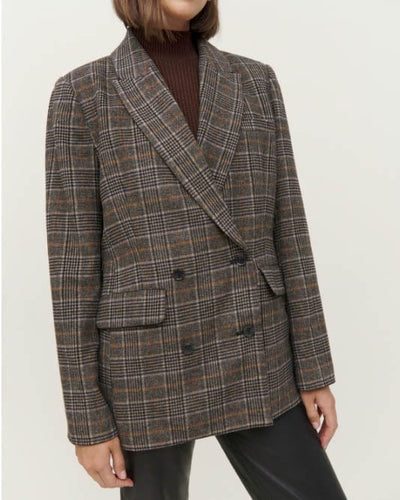 Reformation Clothing XS "Winston" Plaid Blazer