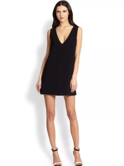 Robert Rodriguez Clothing XS | US 2 Black Vertebrae Back Dress