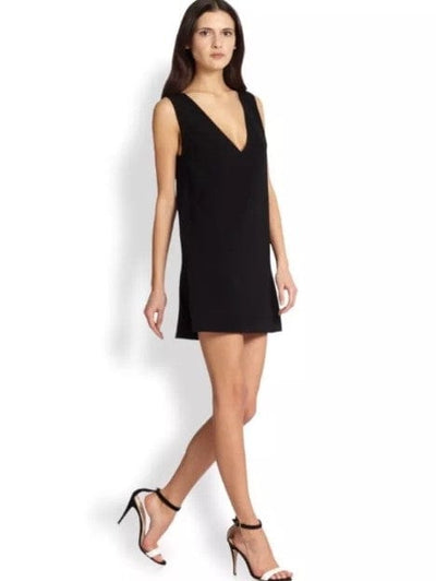 Robert Rodriguez Clothing XS | US 2 Black Vertebrae Back Dress