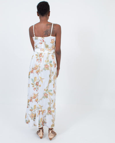 Rose and Rose Clothing Small Floral Maxi Dress