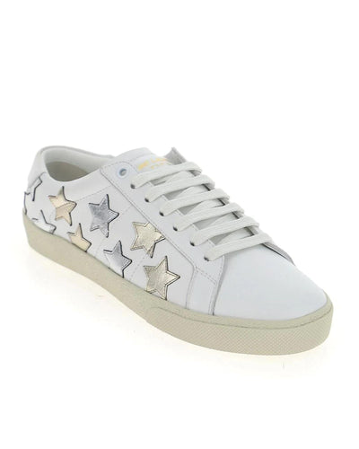 Saint Laurent Shoes Medium | 8.5 I 38.5 "Star Lace-Up" Sneakers