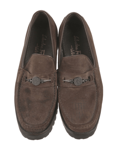 Salvatore Ferragamo Shoes Medium | US 8.5 Salvatore Ferragamo Suede Loafers