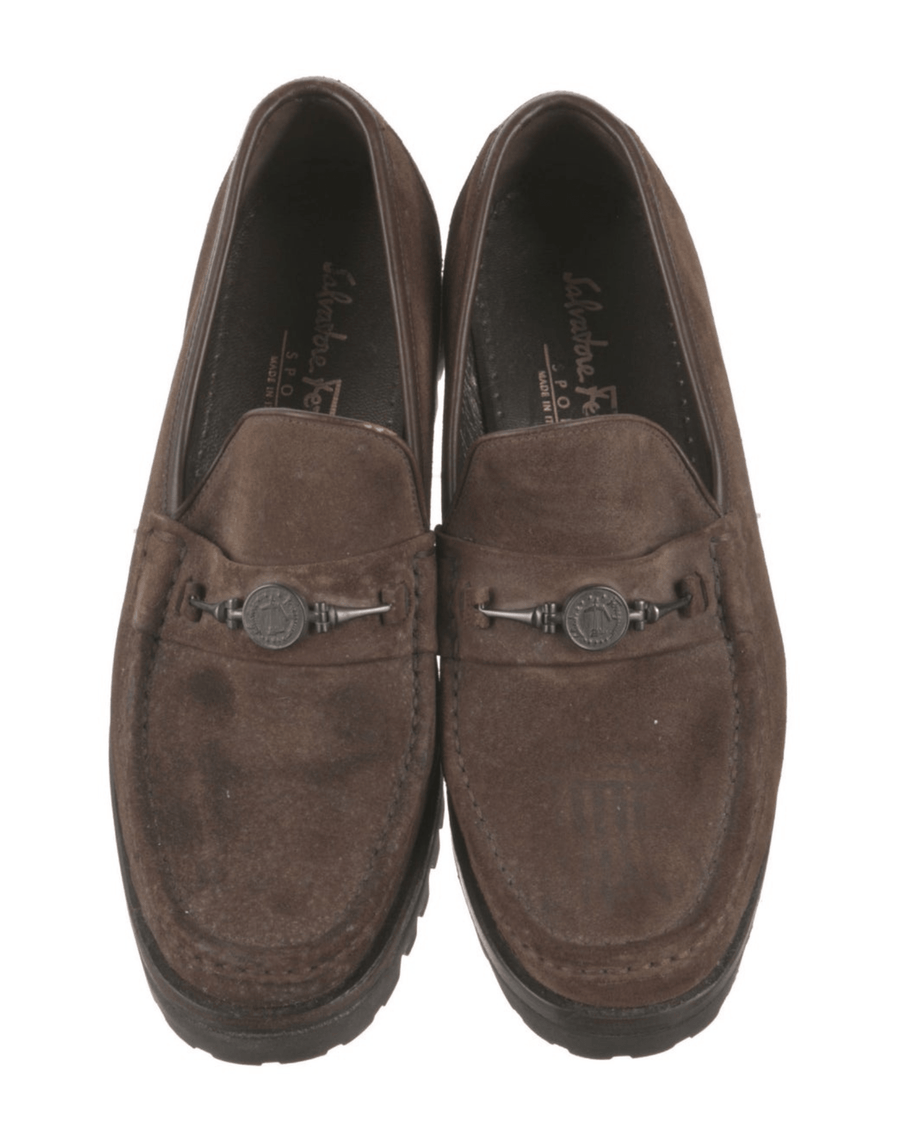 Salvatore Ferragamo Shoes Medium | US 8.5 Salvatore Ferragamo Suede Loafers