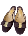 Salvatore Ferragamo Shoes Small | US 5.5 Salvatore Ferragamo Suede Mules