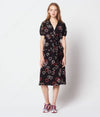 Sandro Clothing Large | US 10 l FR 40 Heart Printed Midi Dress