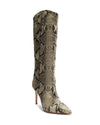 Schutz Shoes Large | 9 "Maryana" Snakeskin Leather Boot