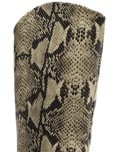 Schutz Shoes Large | 9 "Maryana" Snakeskin Leather Boot