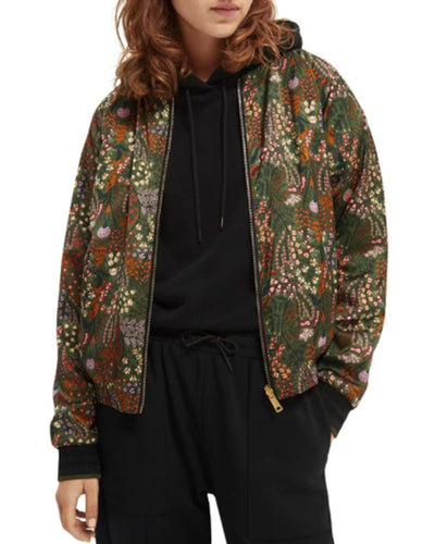 Scotch & Soda Clothing XS Reversible Bomber Jacket