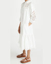 Sea New York Clothing XXS Hazel Eyelet Button Down Dress