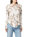 See by Chloé Clothing XS | 2 White Floral Paisley Print Blouse