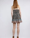 Self Contrast Clothing "Willow" Mini Boarder Dress