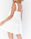 Show Me Your Mumu Clothing Small White "Napa Mini Dress"