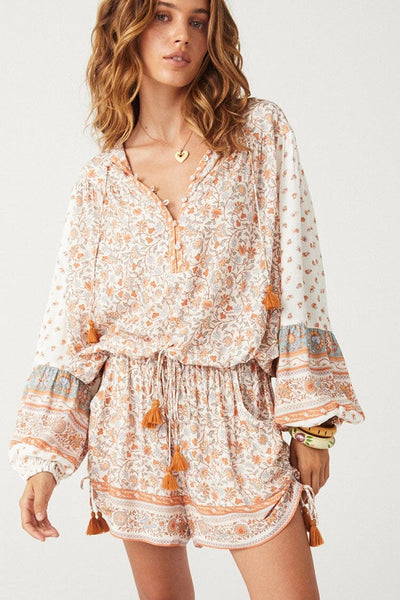 SPELL Clothing Sunshine Bandit Blouse in Desert Sage