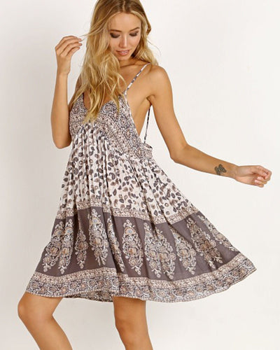 Spell & The Gypsy Collective Clothing Small "Bali" Mini Dress