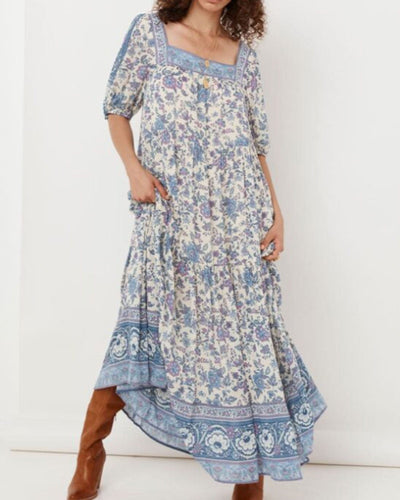 Spell & The Gypsy Collective Clothing Small "Folk Song" Maxi Dress