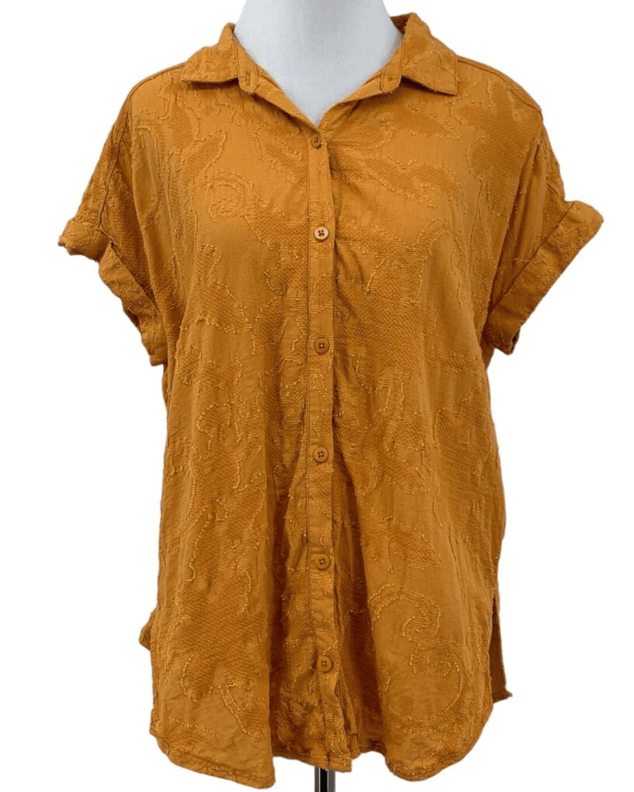 Splendid Clothing Small Kathryn Jacquard Shirt