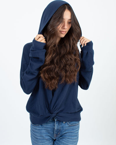 Stateside Clothing XS Knot Front Hoodie