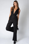 STILL WATER Clothing Large "Mothers" Wide Leg Jumpsuit