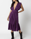 STILL WATER Clothing Medium The Jessie Midi - Plum