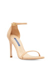 Stuart Weitzman Shoes Medium | 7 "Nudistsong" Strap Sandal in "Adobe Beige"