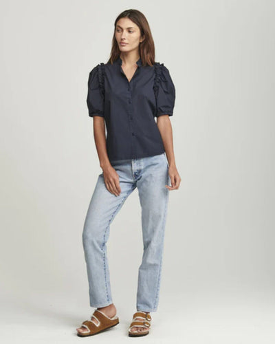 Sundays Clothing XS "Manuella" Navy Shirt