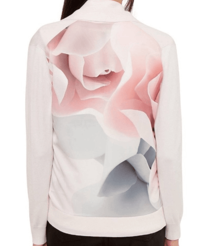 Ted Baker Clothing Small | 2 Jelsea Pink Rose Floral Cardigan