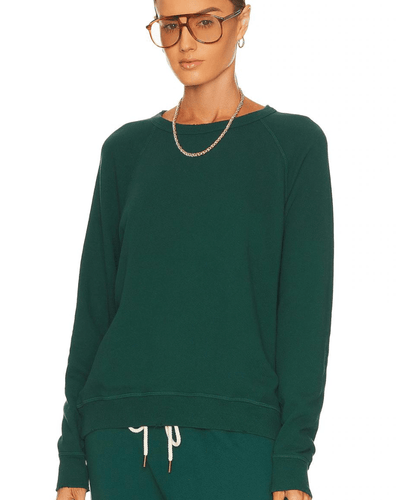 The Great Clothing XS College Sweatshirt In Green Grove