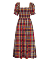 The Great Clothing XS | US 0 The Savanna Plaid Midi Dress