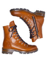 The Office of Angela Scott Shoes Large | US 11 Mr. Bernard Leather Combat Boot