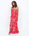 Tiare Hawaii Clothing One Size Hawaiian Print "Ryden" Maxi Dress