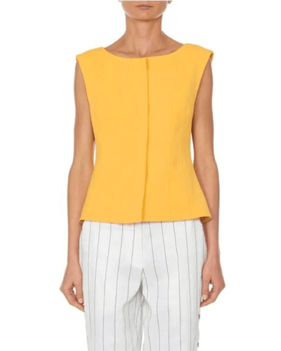 Tibi Clothing Small | US 6 Village Tailor Drape Twill Corset Top