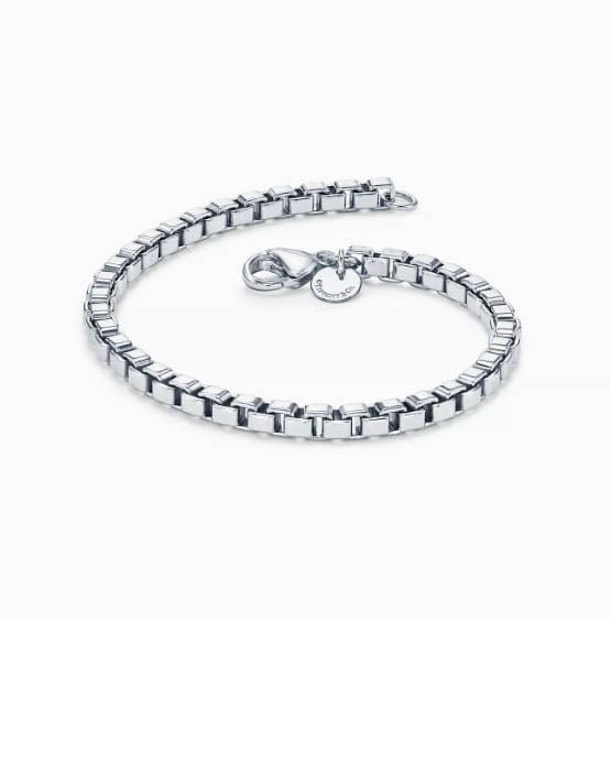 Chorost  Co Tiffany  Co 925 Silver Venetian Link Bracelet 1539g in  Metallic  Lyst