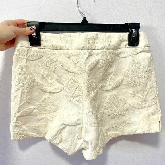 Trina Turk Clothing Small | US 6 Corbin Short- White Floral