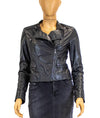 Trina Turk Clothing XS | US 0 Cropped Leather Jacket