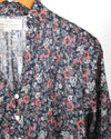 TROVATA Clothing Small "Finley Pintuck" Blouse in "Woodland Floral"