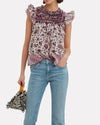 Ulla Johnson Clothing Small | 4 "Nuru Floral" Blouse