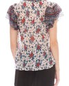 Ulla Johnson Clothing Small | US 4 "Elise" Flutter Sleeve Top