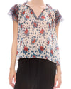 Ulla Johnson Clothing Small | US 4 "Elise" Flutter Sleeve Top