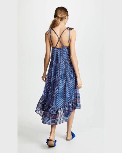 Ulla Johnson Clothing XS "Talin" Cerulean Dress