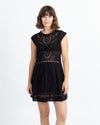 Ulla Johnson Clothing XS | US 0 Black Eyelet Dress