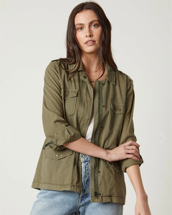 Ruby Light Weight Army Jacket The Revury