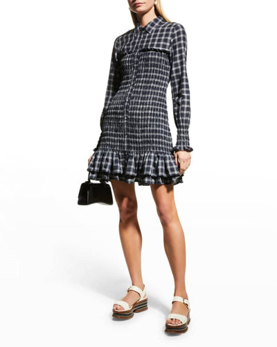 Veronica Beard Clothing Large | US 10 "Kelsey" Plaid Dress