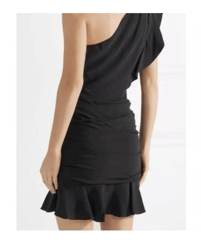 Veronica Beard Clothing Medium | US 6 Kingston Asymmetrical Ruffle Dress