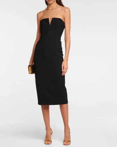 Veronica Beard Clothing Medium | US 6 "Nabi" Strapless Midi Dress