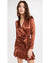 Agatha Dress in Cognac