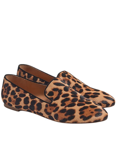 Veronica Beard Shoes Medium | 7 Leopard Calf Hair Loafer