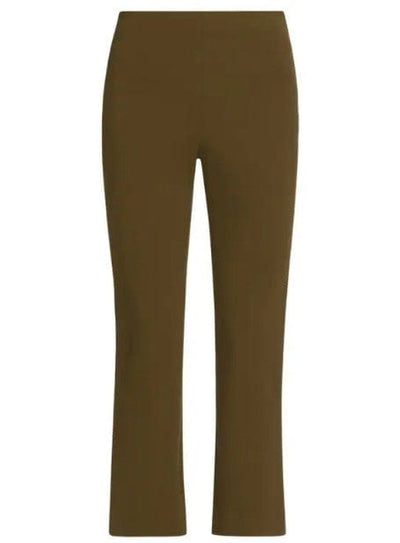 Vince Clothing High-Rise Stretch Flare Crop Pants