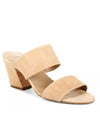 Vince Shoes Medium | 7 Suede Block Heel Sandal