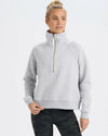 Vuori Clothing Small Grey "Restore" Half Zip Sweatshirt